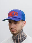 Бейсболка MITCHELL NESS арт. HHSS3467-NYKYYPPPBLUE New York Knicks NBA (синий)